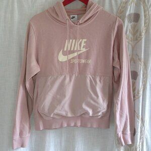 Nike Sportswear Pink Pullover Hoodie XS